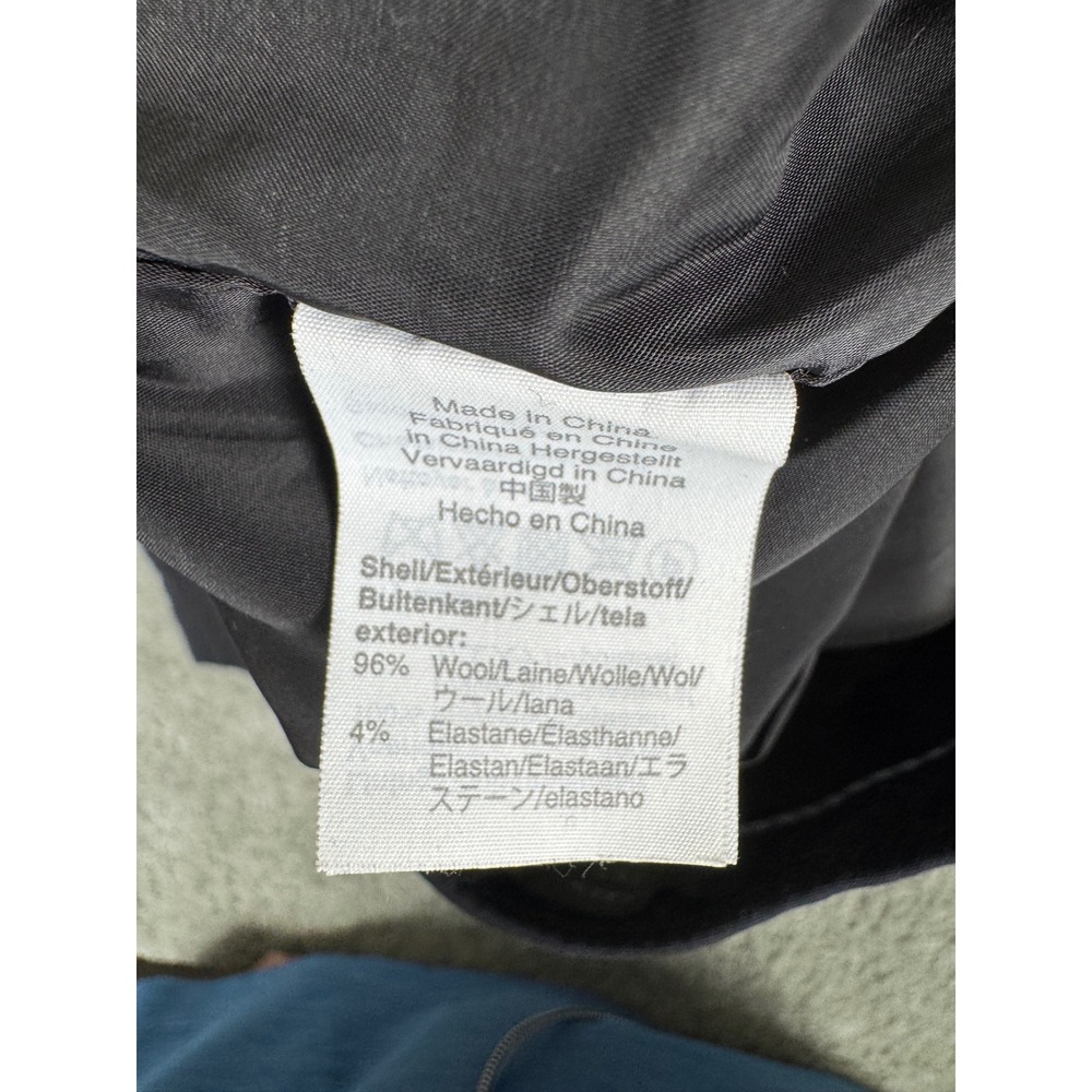 J.Crew 365 Edie Navy Blue Wool Blend Straight Leg Dress Pants Trousers 0 - Picture 4 of 6